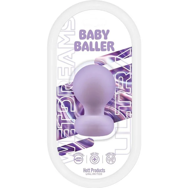 Wet Dreams Baby Baller Rechargeable Multi-Speed Mini Vibrator - Lavender