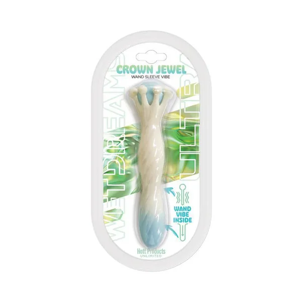 Wet Dreams Ultra Crown Jewel Liquid Silicone Sceptor Sleeve Vibe