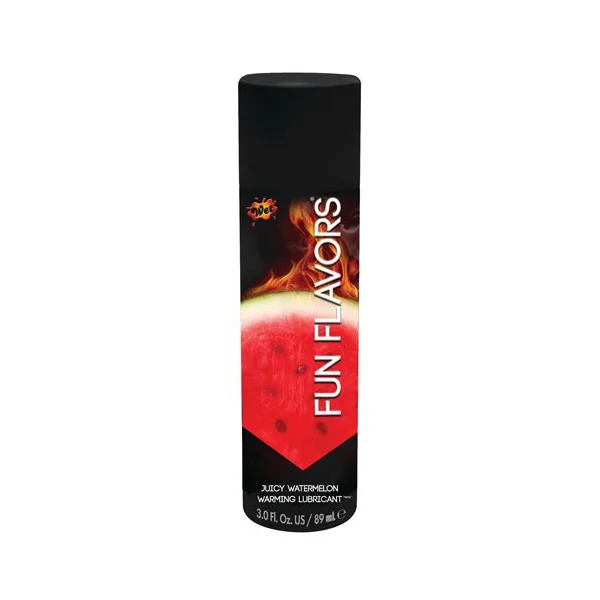 WET FUN FLAVOURS WARMING LUBRICANT – 3OZ – JUICY WATERMELON