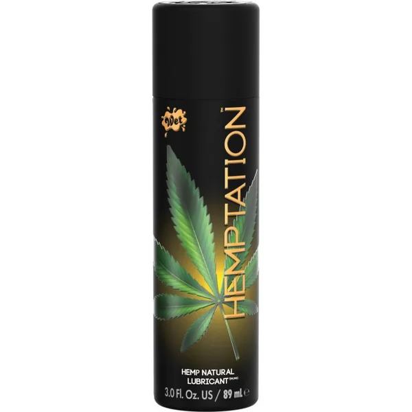 WET HEMPTATION NATURAL LUBRICANT-3OZ