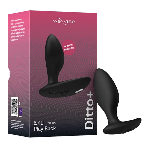 We-Vibe Ditto + Best Remote-Controlled Vibrating Plug for Couples