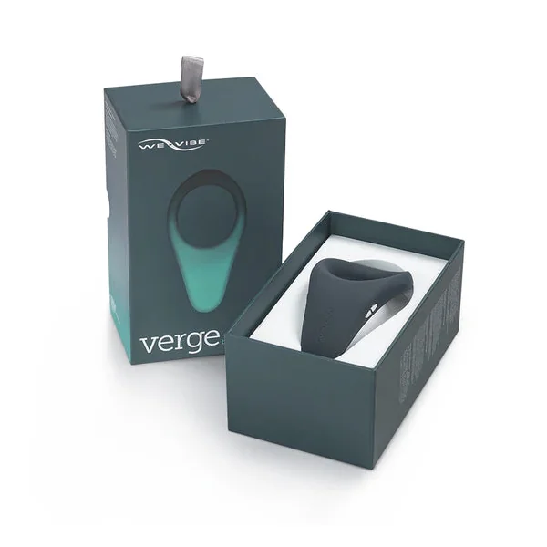 We-Vibe Verge Rechargeable Vibrating Perineum Stimulator Cockring Slate