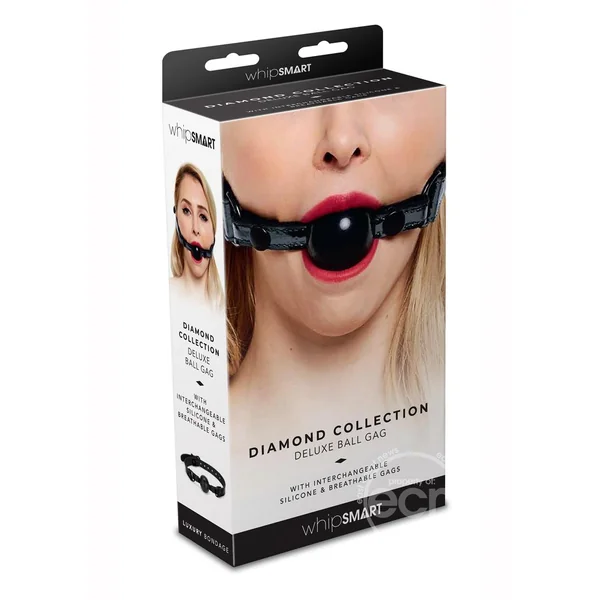 WhipSmart Deluxe Ball Gag - Black