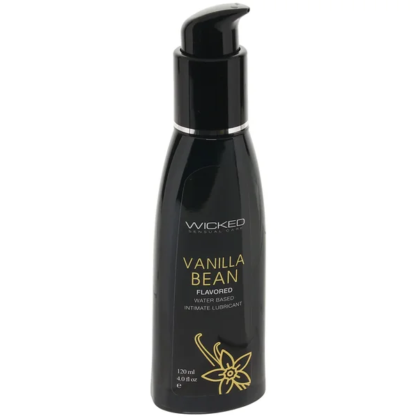 Wicked Aqua Flavored Lube – Vanilla Bean (4oz/120ml)