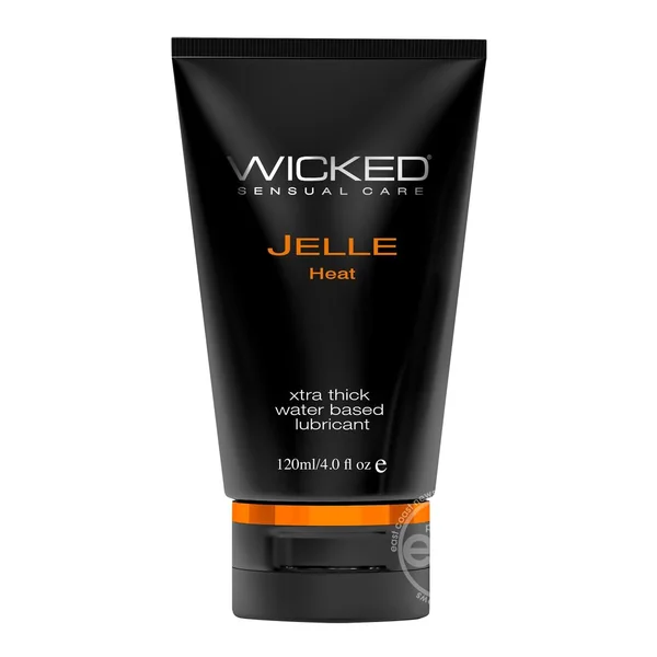 Wicked Jelle Heat Waterbased Warming Anal Gel 4oz