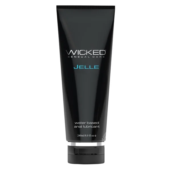Wicked Jelle Water Based Anal Lubricant 8oz