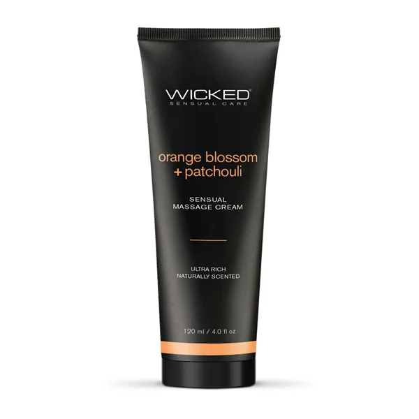 Wicked Sensual Care Massage Cream Orange Blossom & Patchouli