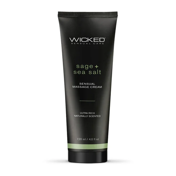 Wicked Sensual Care Massage Cream Sage & Sea Salt