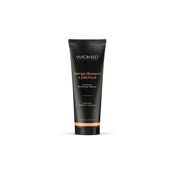 Wicked Sensual Care Orange Blossom And Patchouli Scented Sensual Massage Cream