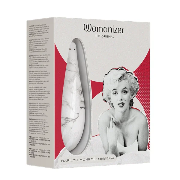 Womanizer Marilyn Monroe Special Edition Classic 2 White Marble