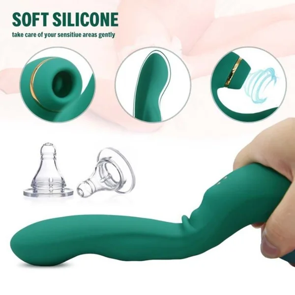 Women’s G-spot Clitoral Excitement Massage Pat Sucking Vibrator