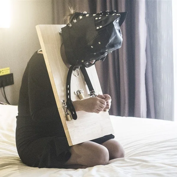 Wooden Chains Ancient Performance Bondage And Discipline Footcuff Ancient Shooting Retro Sex Tools Punishment Props