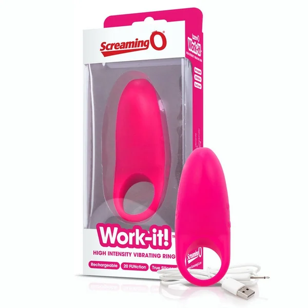 Work-It Vibrating Cock Ring