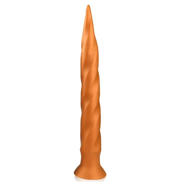 Worm II - Spiral Butt Plug - Long Butt Plug - Huge Anal Dildo