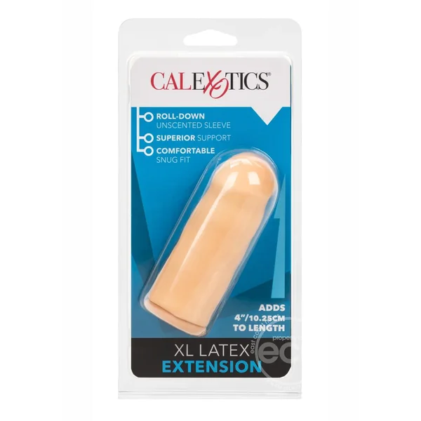 XL Latex Extension 4in - Vanilla