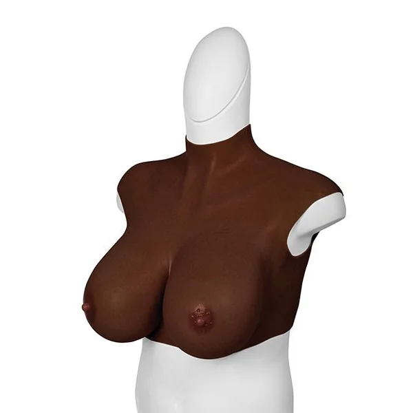 XX-DREAMTOYS Ultra Realistic H Cup Breast Form Extra Large - Black