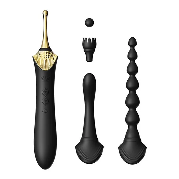 ZALO Bess 2.0 Clitoral Vibrator - Obsidian Black