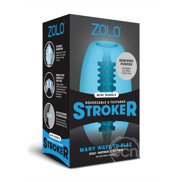 ZOLO Squeezable Mini Bubble Masturbator