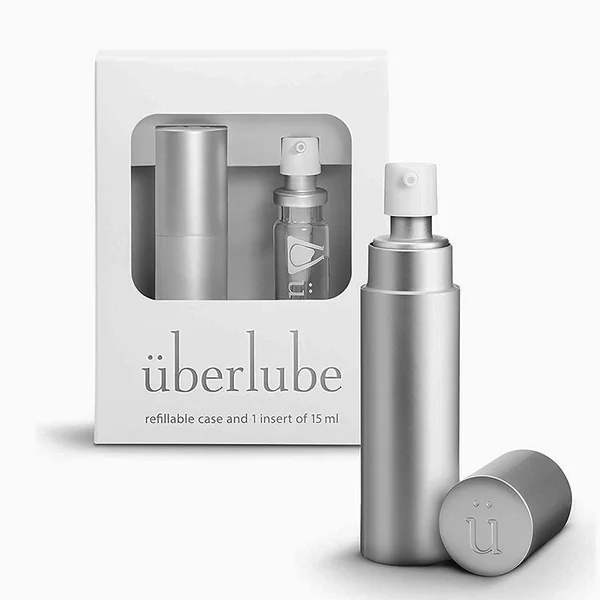 Überlube Good-To-Go Travel Spray 15 ml – Silver